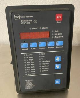 8793c36g01 Cutler-hammer Westinghouse Iq Dp-4000 Electrical Distribution System Monitor