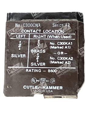 C300cn3 Cutler-hammer Overload Relay /a2