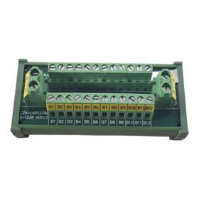 D-1338 Czh-labs Ver. 1.0 Din Rail Mount Screw Terminal Block Breakout Module Boa