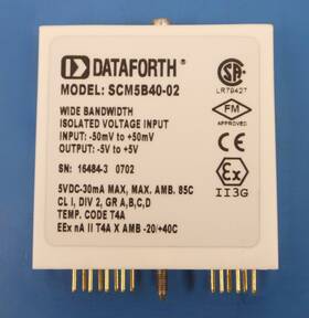 Scm5b40-02 Dataforth Scm5b41-09 Isolated Voltage Input Module