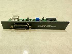 Msd600m-input Dk Audio Technologies Msd600m-input/1 Input Module With 2 Analog 1 Aes3