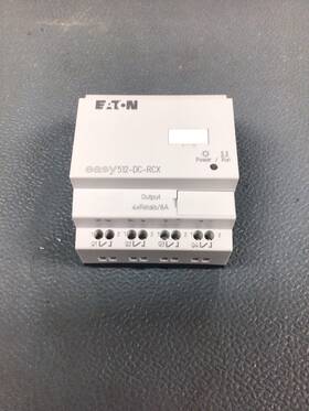 Eaton Easy512-ab-rcx Control Relay 8 Digital Inputs 4 Outputs 24 Vac