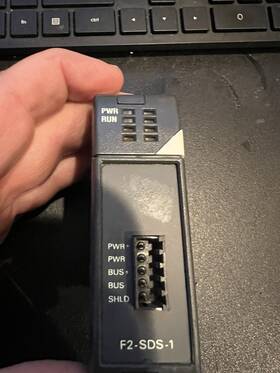 F2-sds-1 Facts Engineering Terminal Clock Dl205 Slave