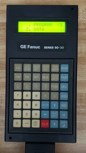 Ic693prg300e Fanuc Excellent Ge Series 90-30 Hand Held Plc Programmer