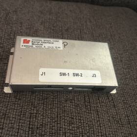 858346 Federal Signal Serial Interface Module Works
