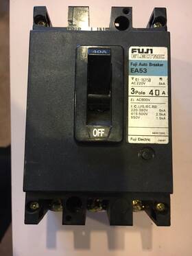 Ea53 Fuji Electric 50a Ac220v Auto Circuit Breaker Free Shipping Cb Inch Cracked