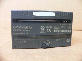 Ic200alg326f Ge Fanuc Servo Amplifier Analog Output Module