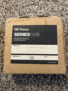Ic610cpu104b Ge Fanuc Series One Model E Module