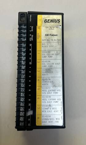 Ic660bbd100 Ge Fanuc In / Out Genius Block Module
