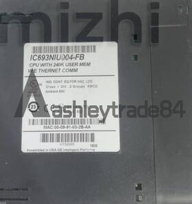 Ic693niu004-fb Ge Fanuc 1pcs Used Cpu Module