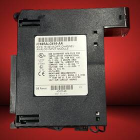 Ic695alg616-aa Ge Fanuc Rx3i 16 Se/8 Diff Channel Analog Input Module