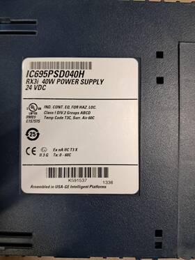 Ic695psd040h Ge Ic695psd040 Plc