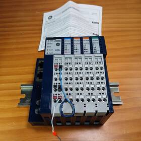 Stxpns001 Ge Profinet I/o System With St-1214 St-2424 X2 St-3702 Din Rail