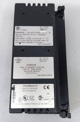 Ic660tba021k Genius Ic660eba021k Ge Fanuc / Analog Dc Input Module T5-e6