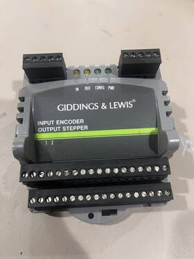 M.1017.3143 Giddings & Lewis 1017.3143 And R6 Encoder Input Stepper Output As Is Used