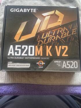 B550m Gigabyte A520m K V2 Ds3h Motherboard Open Box Untested