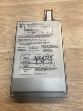 Pa0258000tbps Gilbarco Security Module /jua1394