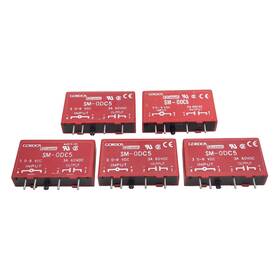 Sm-odc5 Gordos Lot Of 5 Crouzet Relay Module 3.0-8vdc Input 3a 60vdc Output