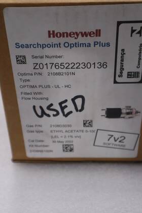 2108b Honeywell Bh17 0rz Uk Part Searchpoint Optima Plus Gas Detector Stock 5286