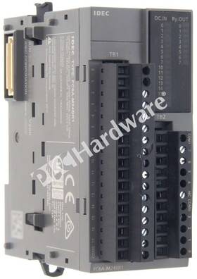 Fc6a-m24br1-mb218yms Idec Fc6a-m24br1 Microsmart Mixed I/o Module 16 24vdc Inputs 8 Relay Outputs