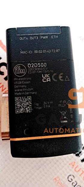 O2d500 Ifm Object Recognition Sensor O2dcrdkg/e1/e2/ef/gm/tb/s/16
