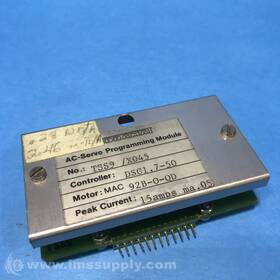 Indramat Tss9-x045 Ac Servo Programming Module Usip