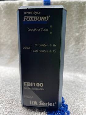 Fbi-100 Invensys Foxboro Fbi 100 I/a Series Fieldbus Isolator/filter