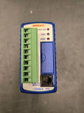 10-26v Ioselect Mm8ao Iopak 0-20ma Output Module Dc 185ma