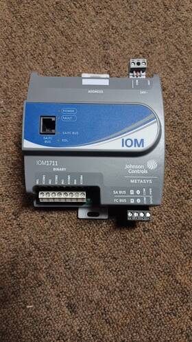 Iom1711 Johnson Controls Iom Metasys I/o Module Controller