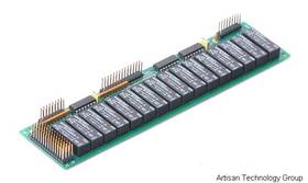 Kinetic Systems P300-343a 16-channel Form C Relay Output Mezzanine Card