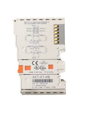 Akt-at-410-000 Kollmorgen Ethercat 4 Channel Analog Output 24v Terminal 0-10ma