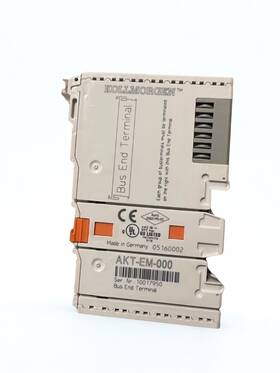 Akt-em-000 Kollmorgen Bus Terminal End Ethercat Lot Of 2