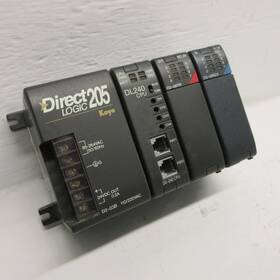 D2-08nd3 Koyo D2-03b Direct Logic 205 3 Slot Rack Module Plc With D2-240 D2-08tr