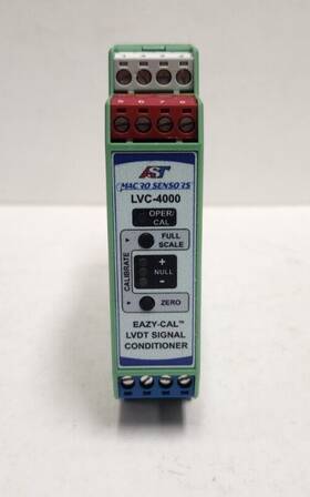 Lvc-4000 Macrosensor Macrosensors Eazy Cal Lvdt Signal Conditioner
