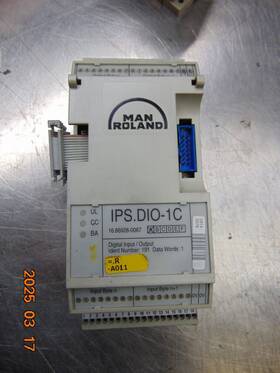 16.86926-0067 Man Roland Ips.dio-1c I/o Module