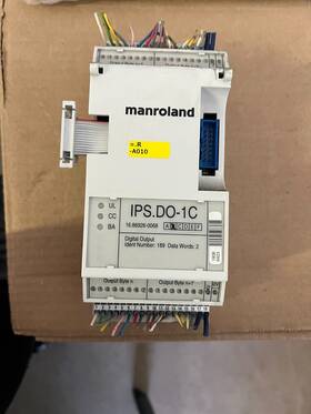 16.86926-0068 Man Roland Ips.do-1c I/o Module 24vdc Preowned