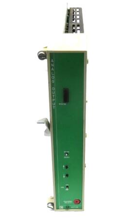 080424 Max Control Systems Leeds And Northrup Analog Output Module For Parts/ Repair