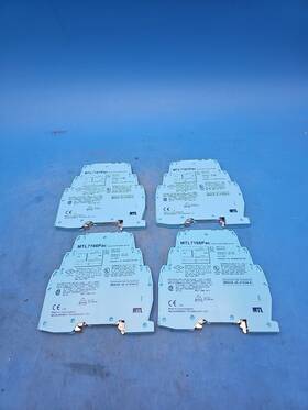 Mtl7161pac Measurement Technology Mtl716pac Lot Of 4 Shunt Safety Barriers. Mtp7166pac