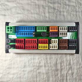 300188-01 Mecuba Industrial Terminal Block Interface Board Ba-35217 Tb-40 Mecuma Used