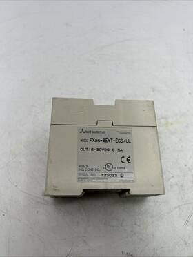 Fx2n-8eyt-ess Mitsubishi Fx2n-8eyt-ess/ul Electric Output Module 5-30 Vdc 30 Days Warranty