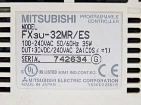 Fx3u-32mt Mitsubishi Fx3u-32mt/es-a Plc 32 I/o 24v Dc Reliable Automation
