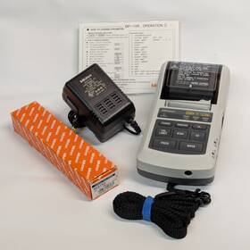 Dp-1vr Mitutoyo Digimatic Mini-processor Tested With Connecting Cable And Paper