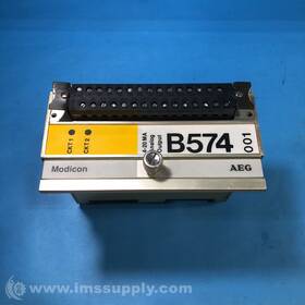 As-b574-001 Modicon Analog Output Module Usip