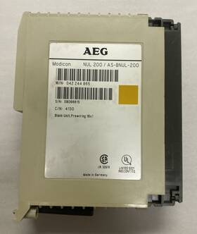 As-bnul-200 Modicon Blank Unit