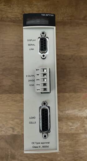 Tsx-ispy-100 Modicon Tsxispy100 Schneider Electric Tsx Premium Weighing Module