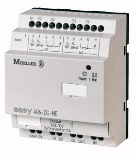 Easy-406-dc-me Moeller Electric Eaton Corporation / Easy406dcme Used