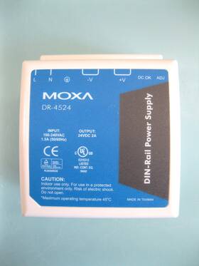 Dr-4524 Moxa 100-240vac Din Rail Power Supply F13