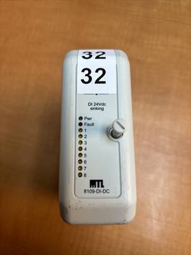 8109-di-dc Mtl 8ch Di 24vdc Isolated Sinking Input Module