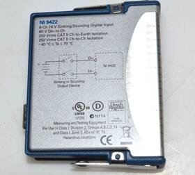 Ni-9422 National Instruments 8-channel Digital Input Module Used