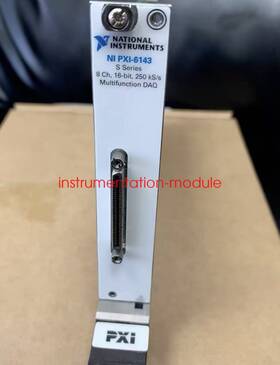 Pxi-6143 National Instruments Ni S Series 8-ch 16-bit 250 Ks/s Daq Module Test